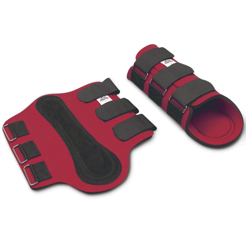 Toklat Neoprene Front Splint Boot, Red, Medium