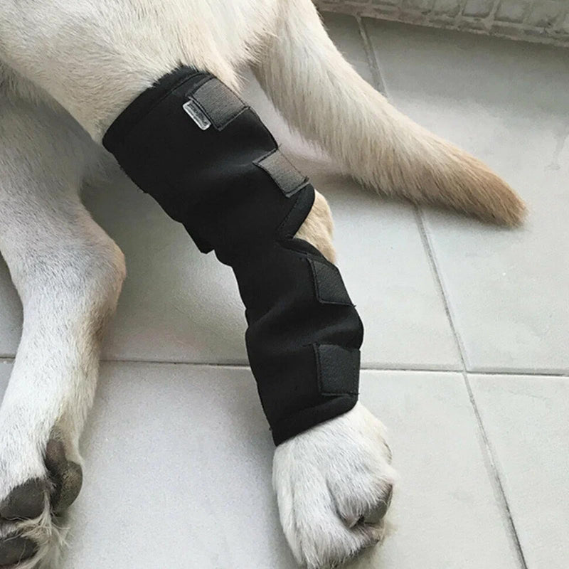 KHIRY Dog Leg Support for Rear Ankle Joints, Dog Knee Brace for Torn Rear Hip, Support for Back Healing of Dogs, Support for Arthritis Wound Arthritis (Medium)