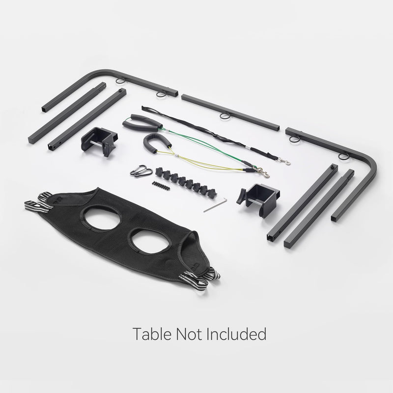 Adjustable Dog Grooming Arm for Table: 42'' Height, 27''–39'' Width, Clamp Fits Up to 2.76'', with Hammock & 2 Nooses – Portable Pet Grooming Station for Nail Trimming, Cats & Dogs at Home - PawsPlanet Australia
