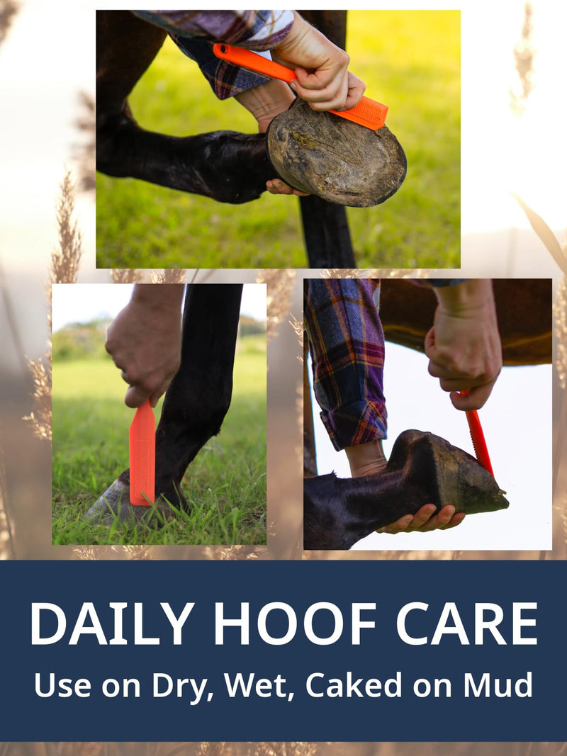 HoofWand • Horse Grooming Supplies for Daily Cleaning & Maintenance - HoofCare - Hoof Cleaner - Hoof Snow & Ice Removal - Pastern Cleaning - Coronary Band - PawsPlanet Australia