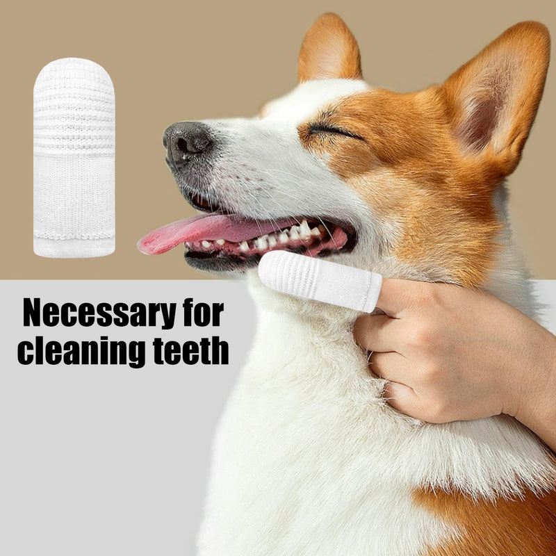 12 Pack Pet Finger Toothbrush, Dog Toothbrush, Cat Toothbrush, Efficient Cleaning, Pet Dental Care, Anti Plaque
