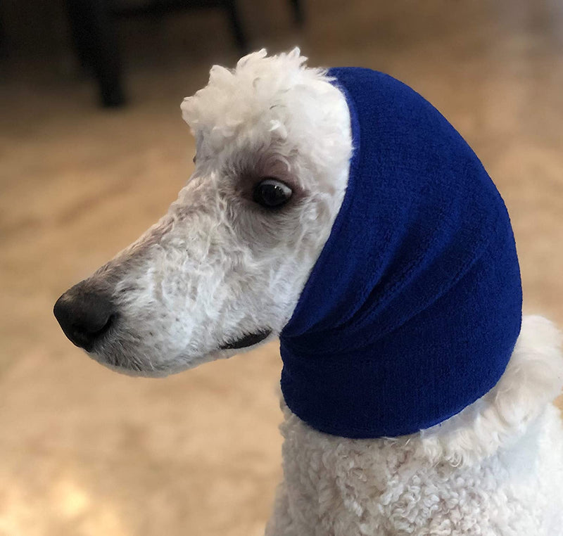 Pet Hoodz for Dogs-Anxiety, Grooming, Ear Muffs, Dog Ear Protection, Calming, Ear Compression, Pet Hoodie, Dog Hoodie Blue X-Large - PawsPlanet Australia