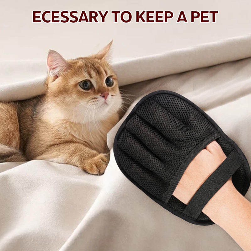 2025 Upgraded Five-Finger 2PCS Pet Hair Removal Glove for Cats & Dogs, Reusable Pet Hair Remover, Electrostatic Pet Hair Gloves, Magic Brush Pet Hair Removal Tool for Laundry, Couch, Carpet, Car Seat - PawsPlanet Australia