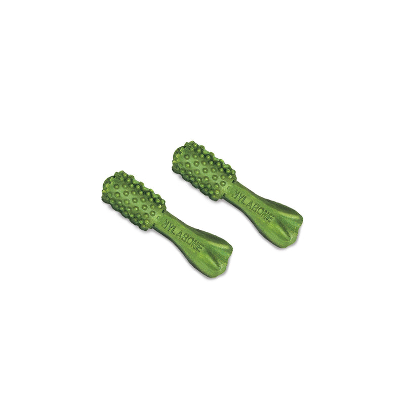 Nylabone Nutri Dent Natural Dental Chews for Dogs, Limited Ingredient Dog Treats Made in the USA, Clean Teeth & Fresh Breath, Healthy Dog Chews, Fresh Breath Flavor, For X-Small Dogs, (160 Count) Fresh Mint 27.2 Ounce (160 Count) - PawsPlanet Australia