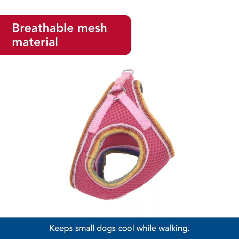 Coastal Pet Li'l Pals Comfort Mesh Dog Harness - No-Pull Step-in Dog Harness for Small Dogs & Puppies - Dog Cooling Vest - Orchid - 3/8" x 8"-10" 3/8" x 8"-10"