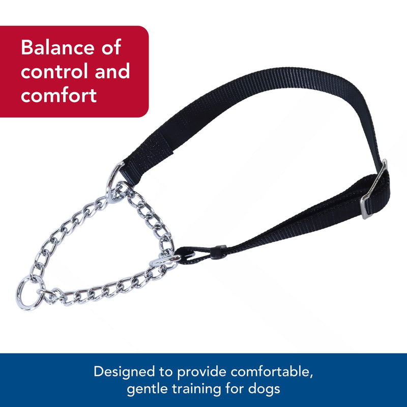 Coastal Pet - Check-Choke - Adjustable Check Training Collar for Dogs, Black, 3/4" x 14"-20" 3/4" x 14"-20" (Pack of 1) - PawsPlanet Australia