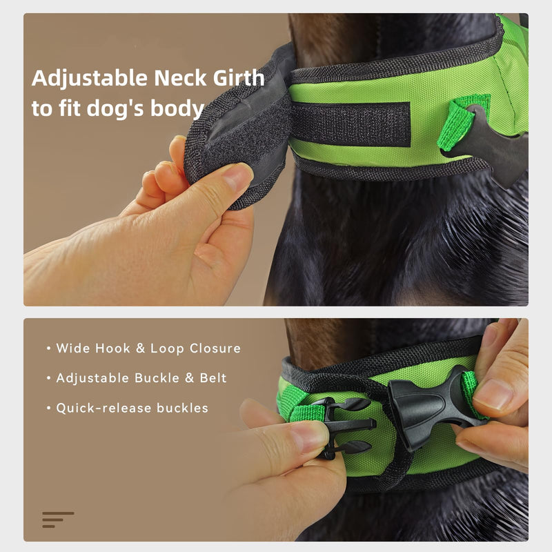 Dog Life Jacket, Lightweight Dog Life Vest for Swimming Boating, Adjustable Life Jackets for Small Medium Large Dogs, Reflective Dog Swimming Vest with Rescue Handle(Small) - PawsPlanet Australia