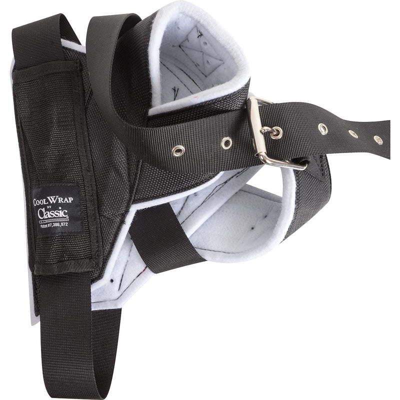 Classic Rope Company hornwrap21 Classic Horn wrap Blk/Blk OS