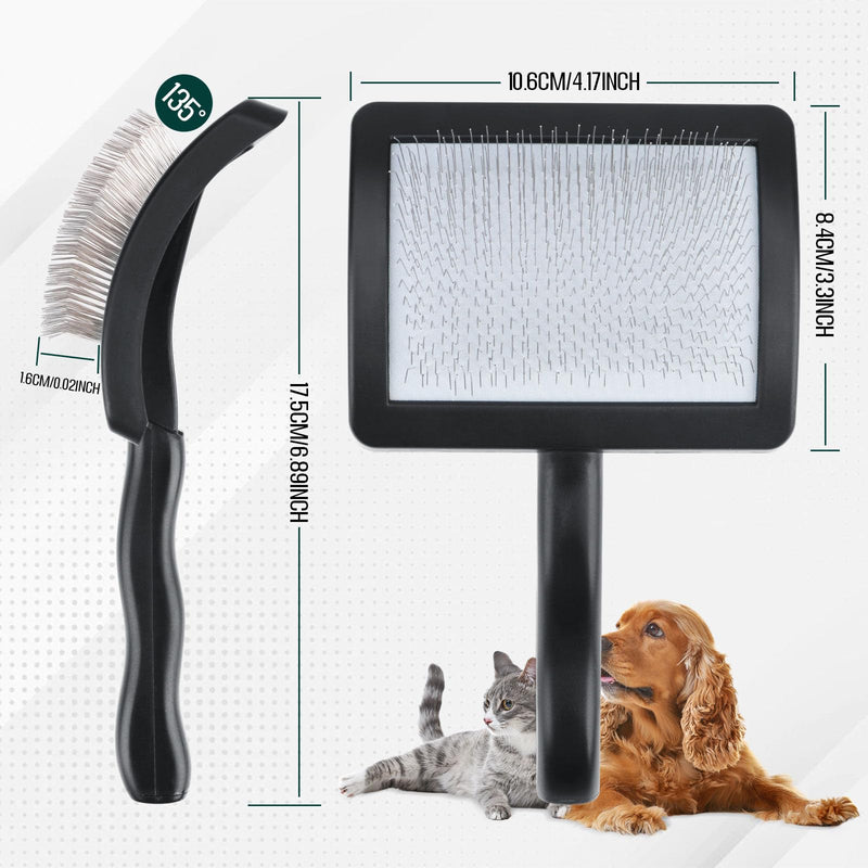 Pet Comb a Pin Comb Specifically Designed for Dogs Suitable for Medium to Long-Haired Dogs The Long Pins Can Remove Loose Hair Tangles and Knots Making It The Best Grooming Tool for Your Pet's Fur - PawsPlanet Australia