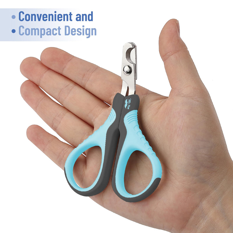 Mr. Pen Cat Nail Trimmer - Sky Blue & Dark Gray, Suitable for Cats & Kittens, Small Dogs - PawsPlanet Australia