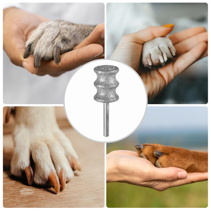Dog Nail polishing Machine Drill bit, Automatic Nail Grinder, Dog Nail Grinding Tool Accessories, pet Nail polishing Machine Accessories, 1/10 inch Small and Medium-Sized Dog Nail Clippers - PawsPlanet Australia
