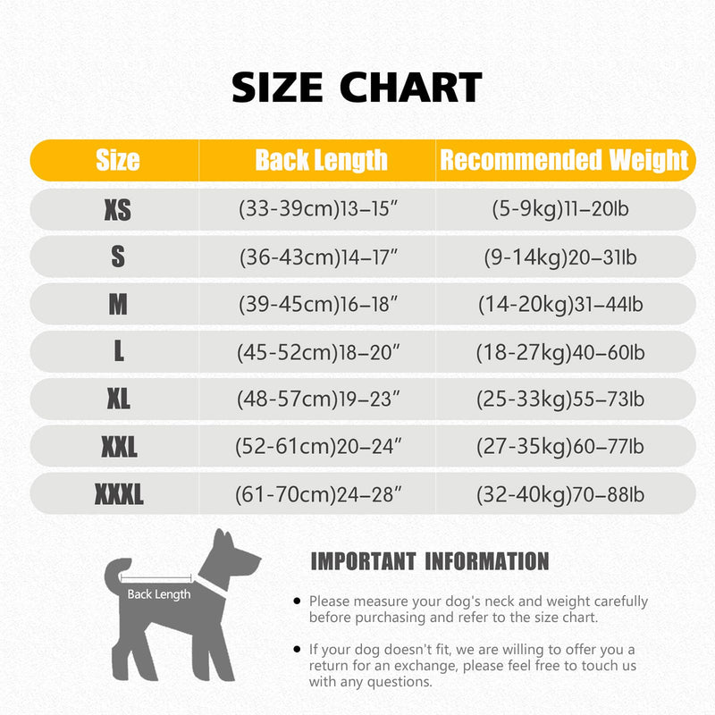 Dotoner Dog Recovery Suit Tie-Dye Pet Recovery Shirt Surgery Suit for Male Female Dogs Alternative E-Collar&Cone Protecting Abdominal Wounds Skin Disease Prevent Licking Wounds Dog Onesies L Blue