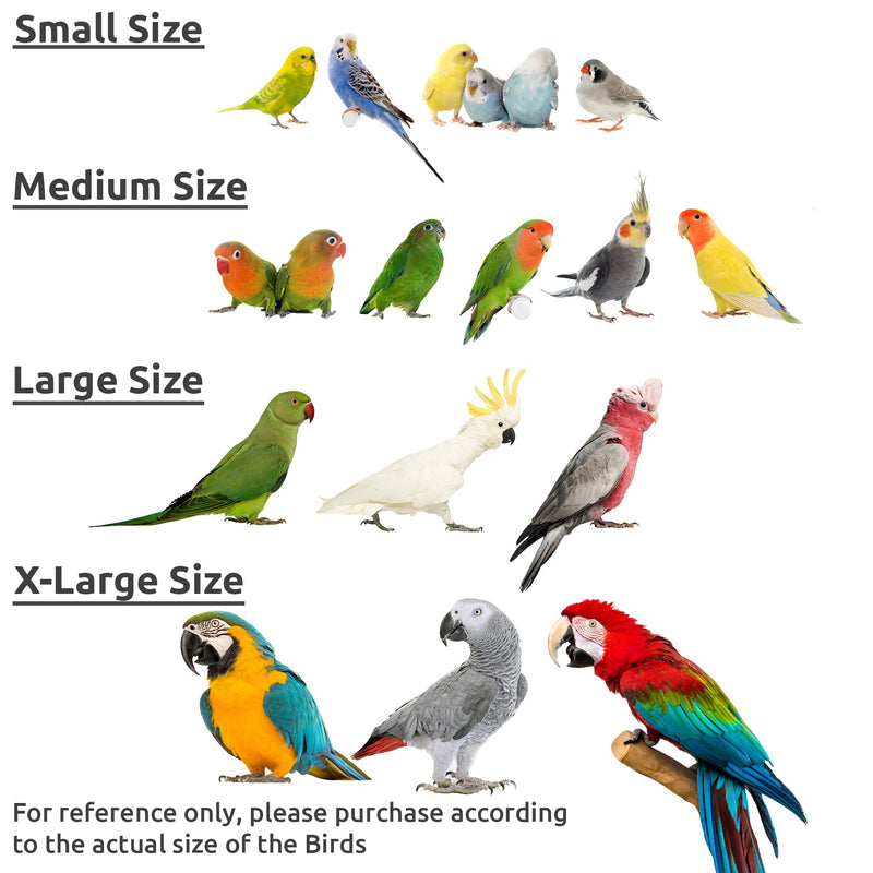 SIMENA Bird Blanket for Cage, Corner Fleece Bed for Birds, Cozy Bird Warmer, Parrot House for Cage, Cuddle Nest Hanging Toy for Lovebirds Parakeet (Small) Small Grey - PawsPlanet Australia