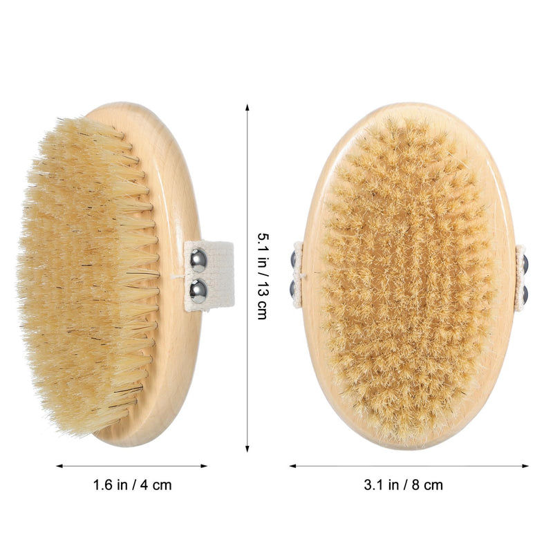 SUPVOX Short Hair Dog Brush - Pets Palm Brush with Bristles,Soft Bristle Pet Brush for Daily Grooming Cats Dogs - PawsPlanet Australia