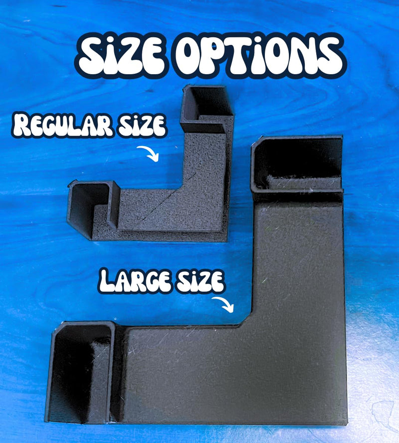 Aquarium Underground XL Corner Tunnel | Fish & Shrimp Hideout for Aquariums | Unique Underground Viewing Tunnel | Made in USA (XL Corner, Black) - PawsPlanet Australia