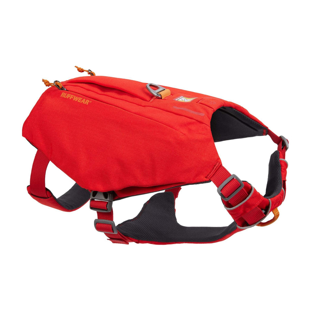 Ruffwear, Switchbak Dog Harness, Pack & Harness Hybrid for Day Trips & Everyday Use, Red Sumac, Medium