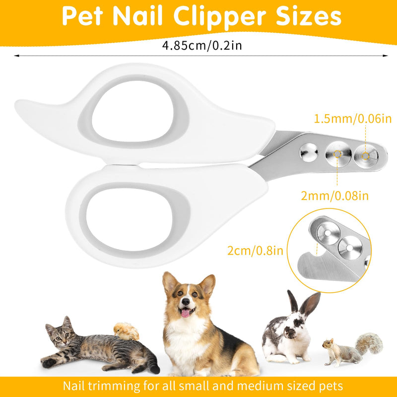 Cat Nail Clippers with Circular Cut Hole, Dogs Pets Nail Clippers & Trimmers Puppy Nails Clipper Cat Claw Trimmer with Safety Guard -Avoid Over Cutting Pet Nails Clipper for Novice Pet Families - PawsPlanet Australia