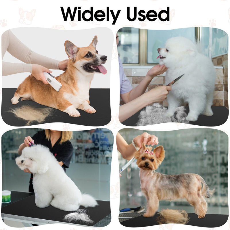 Dog Grooming Table Mat, (24x36inch) Dog Grooming Table Mat Pad Non-Slip, Pet Grooming Table Mat for Grooming Dogs at Home, Pet Groomers Table Mat, Easy-Clean Durability - PawsPlanet Australia