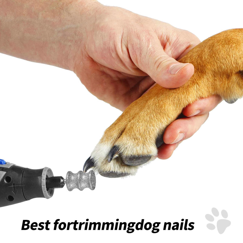 Dog Nail polishing Machine Drill bit, Automatic Nail Grinder, Dog Nail Grinding Tool Accessories, pet Nail polishing Machine Accessories, 1/10 inch Small and Medium-Sized Dog Nail Clippers - PawsPlanet Australia
