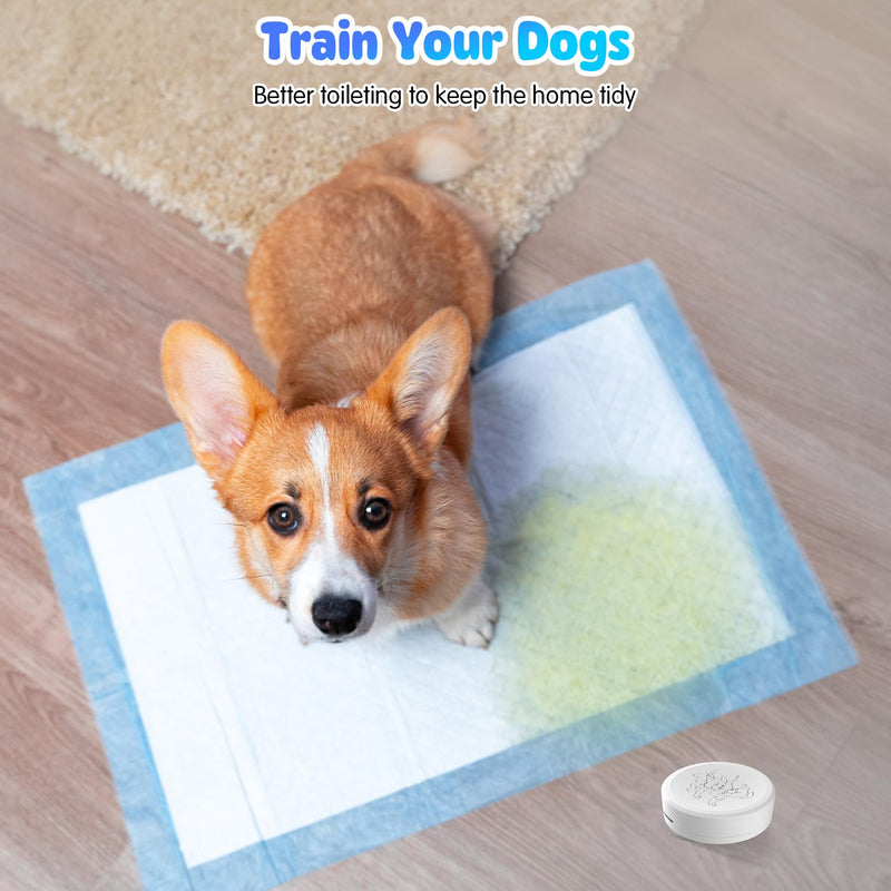 Smart Dog Bell for Potty Training Wireless Doggie Door Bell for Dog Puppy Training Sliding Door/Go Outside Doorbell and Waterproof Touch Button with Tuya 2 push button+ 1 smart receiver - PawsPlanet Australia