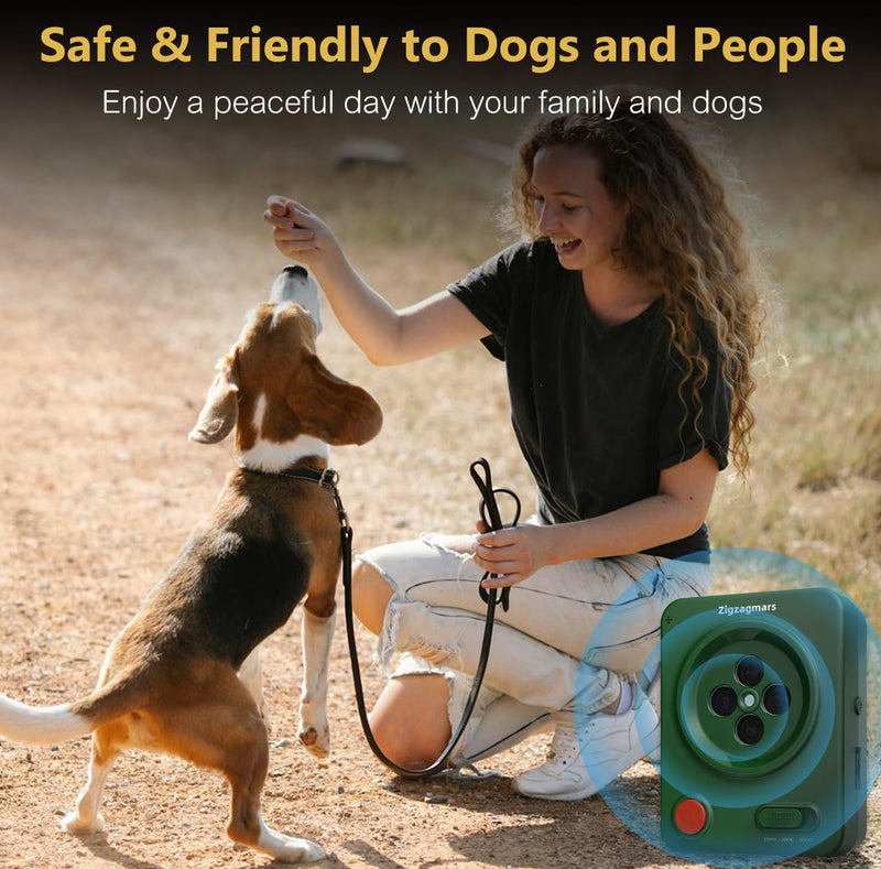 Anti Barking Device for Dogs, 2025 Stop Dog Barking Deterrent | Ultrasonic Dog Bark Silencer for All Dogs, Waterproof Rechargeable No Barking Box Neighbors Outdoor & Indoor - PawsPlanet Australia