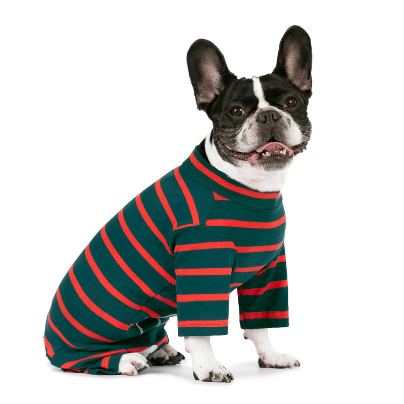 Dog Surgery Recovery Suit for Male/Female, Post Surgery Dog Shirt, After Surgery Dog Bodysuit, E-Collar & Cone Alternative Surgical Clothes, Anti-Licking Dog Snugly Onesie Medium Dark Green - PawsPlanet Australia