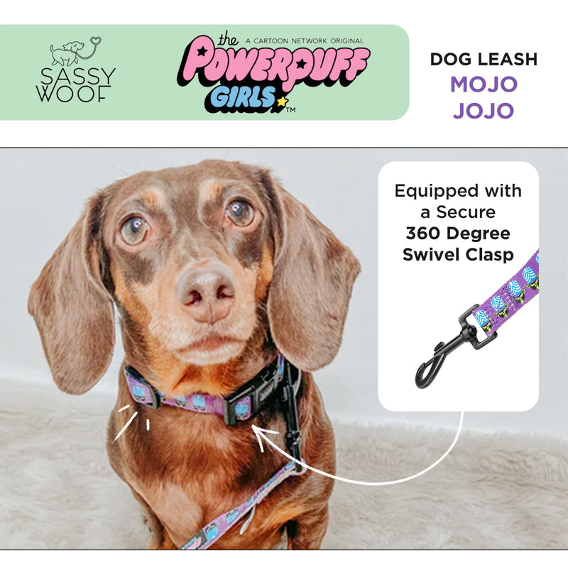 Sassy Woof Mojo JoJo™ Dog Leash (Love) 60-Inch with Neoprene Padded Handle - Comfortable, Durable, and Stylish for Small to Large Dogs - Officially Licensed 60" x 0.8" - PawsPlanet Australia