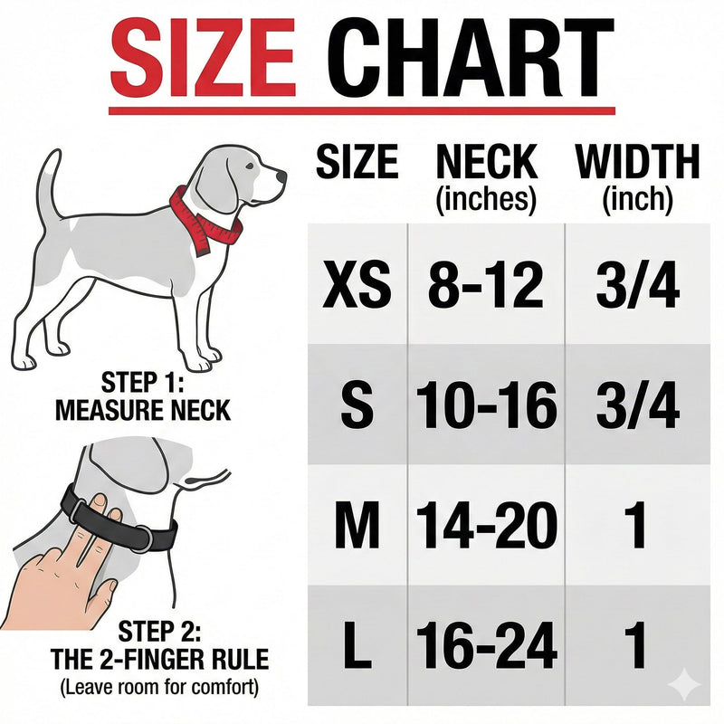 Service Dog Collar & Emotional Support Animal (ESA) Collar with Metal ID Tag + 3 Information Cards – Adjustable Heavy-Duty Nylon | ALL ACCESS CANINE Service Dog (collar only) XS (8-12") - PawsPlanet Australia