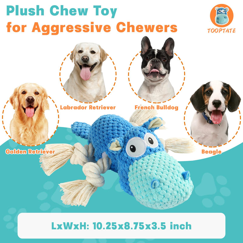 Dog Toys for Aggressive Chewers - Dog Toys to Keep Them Busy Squeaky Dog Toys for Large Dogs - PawsPlanet Australia