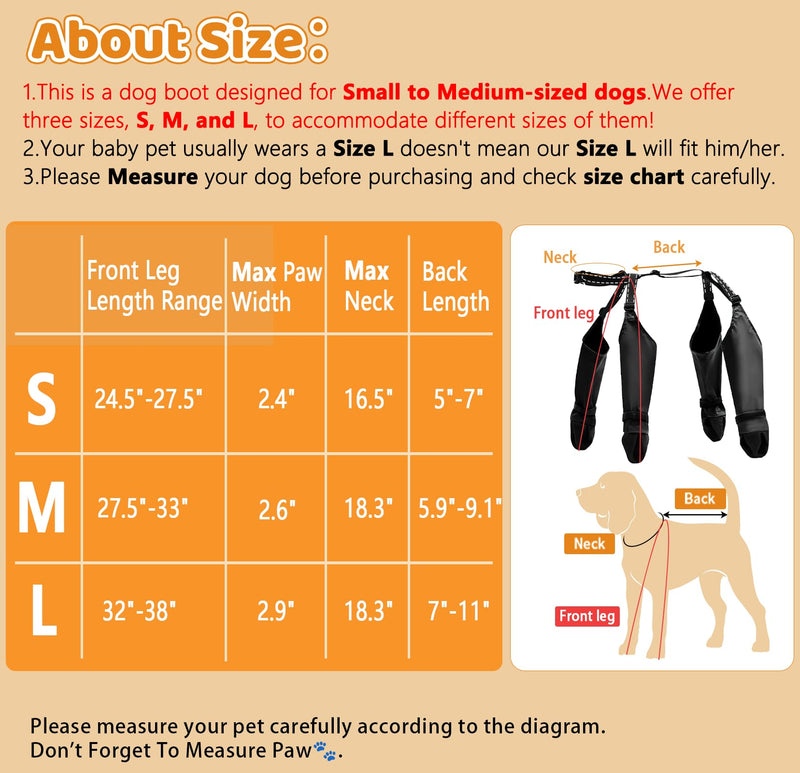 BECEMURU Dog Rain Boots for Small Dogs, Dog Shoes for Hot Pavement, Waterproof Anti-Slip Paw Protector with Adjustable Strap, Keep Paws Clean & Dry During Summer Rain, Perfect for Outdoor Walking(S) S-Paw Width：＜2.4"