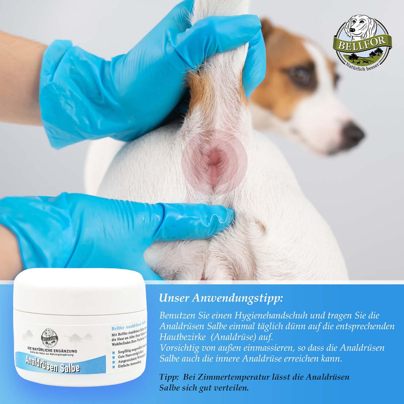 Bellfor Gland Ointment for Dogs 30 ml - Natural Care for Sensitive Skin in the Area, Suitable for Dogs of All Ages and Breeds ointment glands for dogs