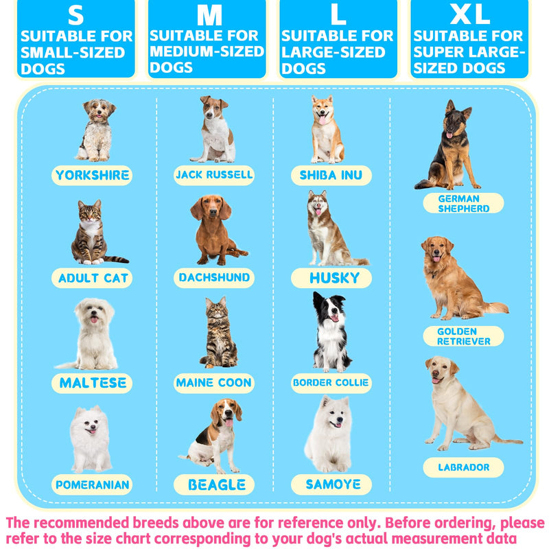 Inflatable Dog Cone Collar Alternative After Surgery, Soft Donut Neck Cone for Yorkshire Pomeranian Small Dogs & Adult Cat, etc, Comfortable Protective E Collar Recovery Cone Not Block Vision Rainbow Small Sized(Neck:6.7-10.2in) - PawsPlanet Australia