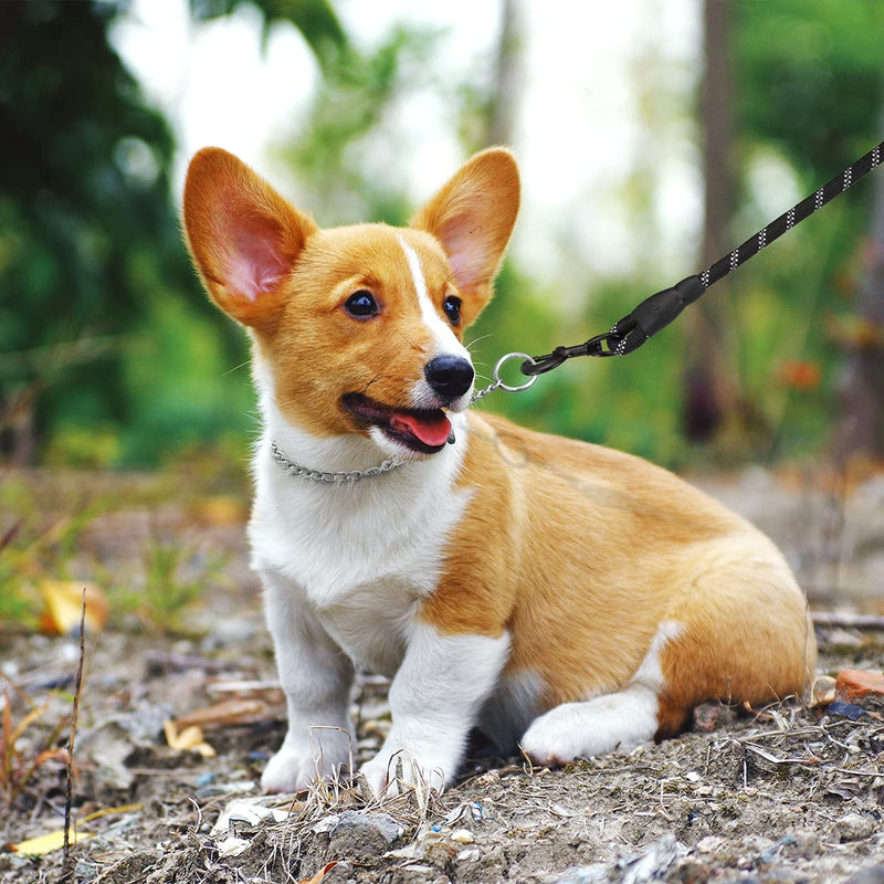 TagME Chain Choke Training Collar for Dogs, 14.2 in, 2.0 mm PUPPY SMALL (14.2 in x 2 mm) - PawsPlanet Australia