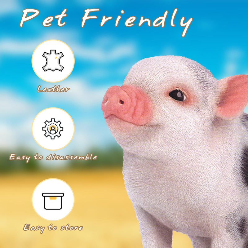 Pig Harness, Adjustable 8 Feet Leash for Small to Medium Pet Pigs