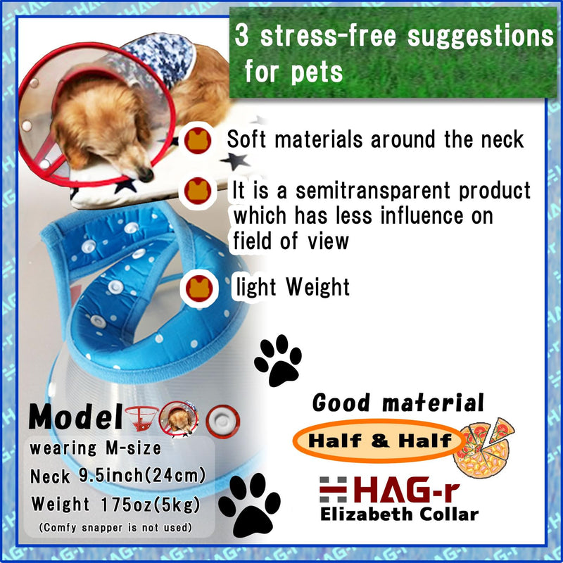 Lightweight Small Dog Cone Adjustable 5in 13in, Soft Cone for Cats to Stop Licking, Recovery Collar After Surgery(Green, M) green-M - PawsPlanet Australia