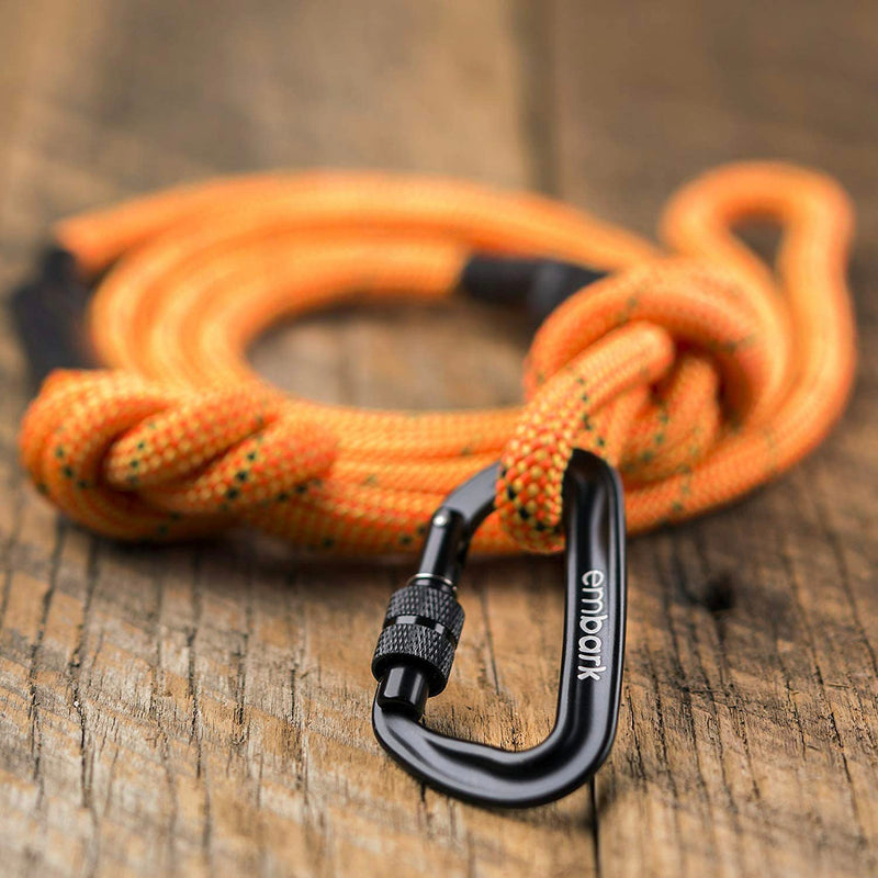 Embark Urban Dog Harness with Sierra Leash with Leash Clips, 6 feet of Leash Length, Adjustable, Soft & Padded for Comfort, No Chafing, rubbing or discomfort for Your Dog (Large)