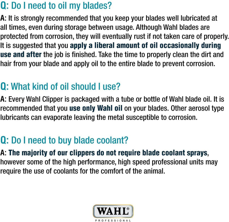 Wahl Professional Animal 5-in-1 Diamond Blade Arco, 5 Style Groom, Bravura, Chromado, Creativa, Figura, and Motion Pet, Dog, and Horse Clippers (41854-7526) Black