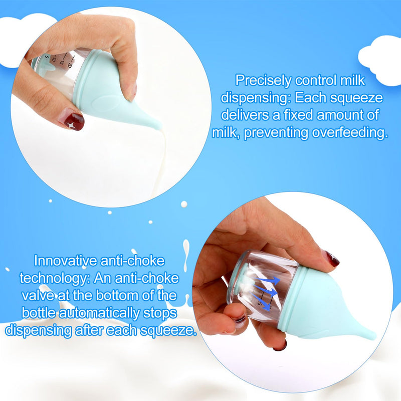 5pcs Kitten Bottle Feeding Kit, Including Bottle Cleaning Brush Spare Silicone Nipples Feeder Reusable Pet Feeding Kit for Newborn Cat Small Animals - PawsPlanet Australia