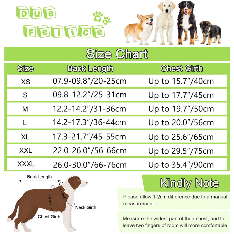 Dog Onesie Surgery Recovery Suit for Female Male Dog Surgical Bodysuit After Surgery Wear for Small Medium Large Dog Shedding Suit Anxiety Calming Shirt Green/XXL XX-Large - PawsPlanet Australia