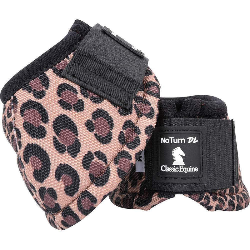 Classic Equine Dyno Turn Bell Boots X-Large Black