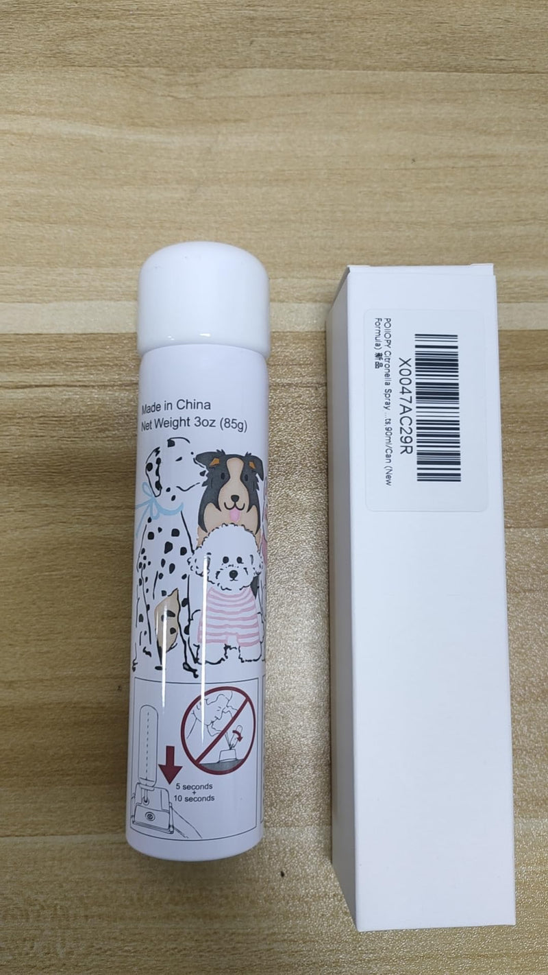 Citronella Spray Refill Can All Other Brand Citronella Spray Dog Collars, Remote Training Collars, Dog Anti-Bark Collars, Humane and Safe Spray for Pets, 90ml/Can (New Formula) 2 Pack (New Formula)