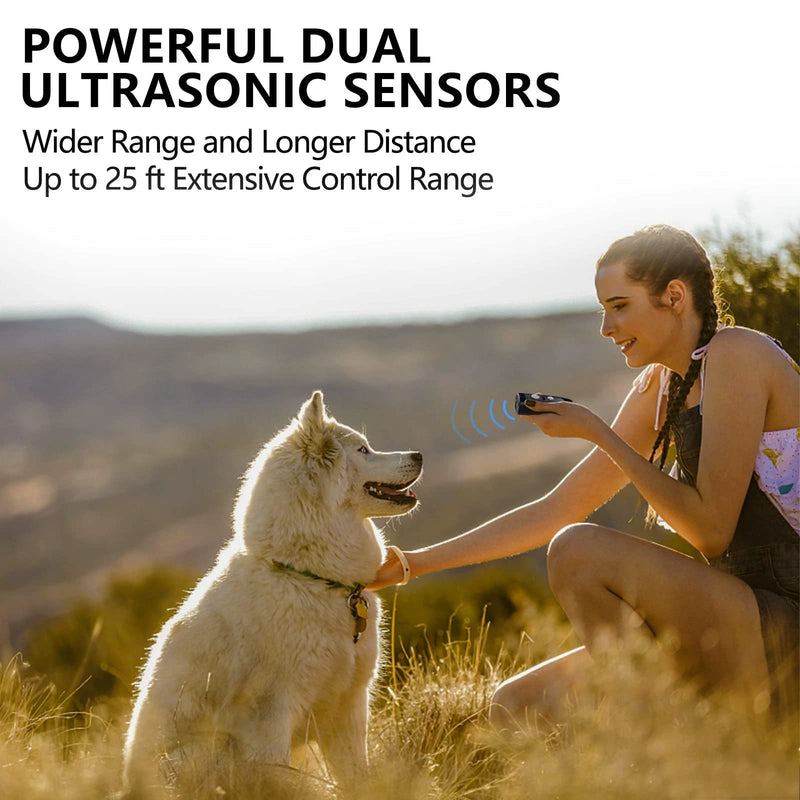Dog Barking Control Devices,Dog Training Device-Dog Training，Training/Deterrent Modes，Train and Control Your Dog: Effective Barking Control Device LED Flashlight for Training and Behavior Correction - PawsPlanet Australia
