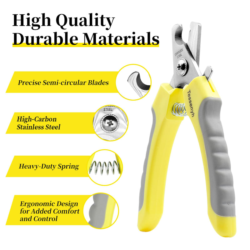 Professional Dog Nail Trimmers, Dog Nail Clippers for Large & Medium Dogs, with Safety Lock and Protective Guard for Safe and Effective Grooming - PawsPlanet Australia