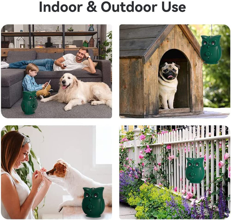 Anti Barking Devices, Auto Dog Barking Control Device with 3 Adjustable Level, Rechargeable Waterproof Sonic Barking Deterrents, Stop Dog Barking Box Neighbors Dog Silencer for Outdoor & Indoor Use - PawsPlanet Australia