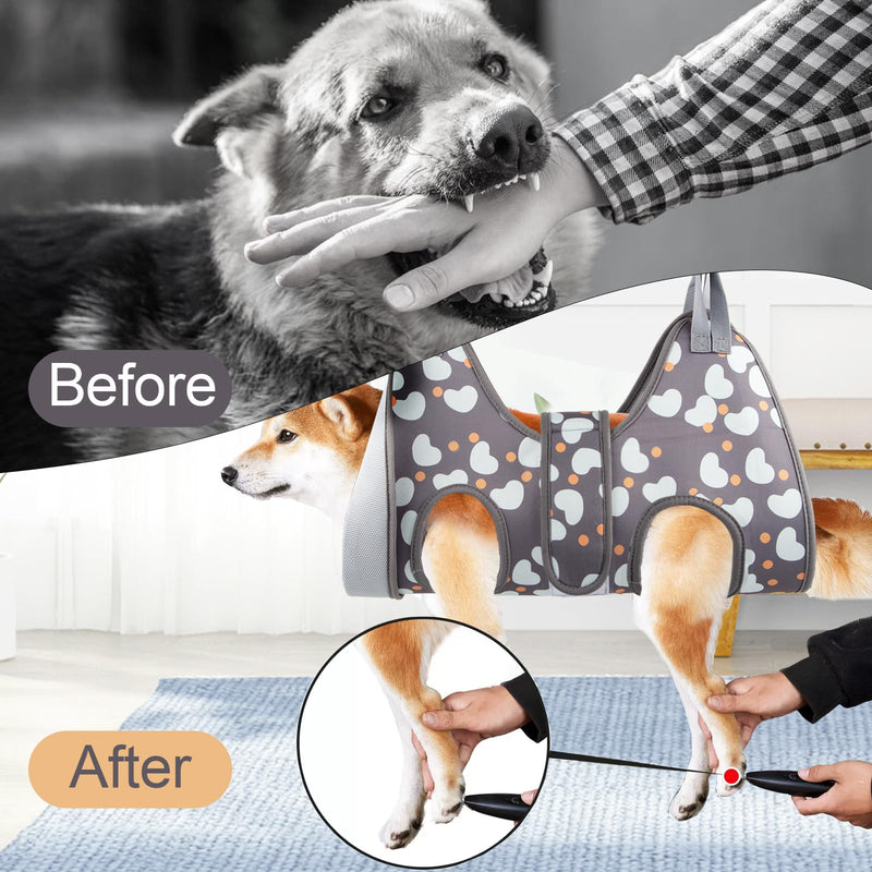 Dog Grooming Hammock Harness for Medium Dogs Nail Trimming, Dog Sling for Cutting Nails, Dog Hanging Holder Hanger for Clipping Nails with Nail Clippers, Nail File M for Medium Dogs 55LB - PawsPlanet Australia