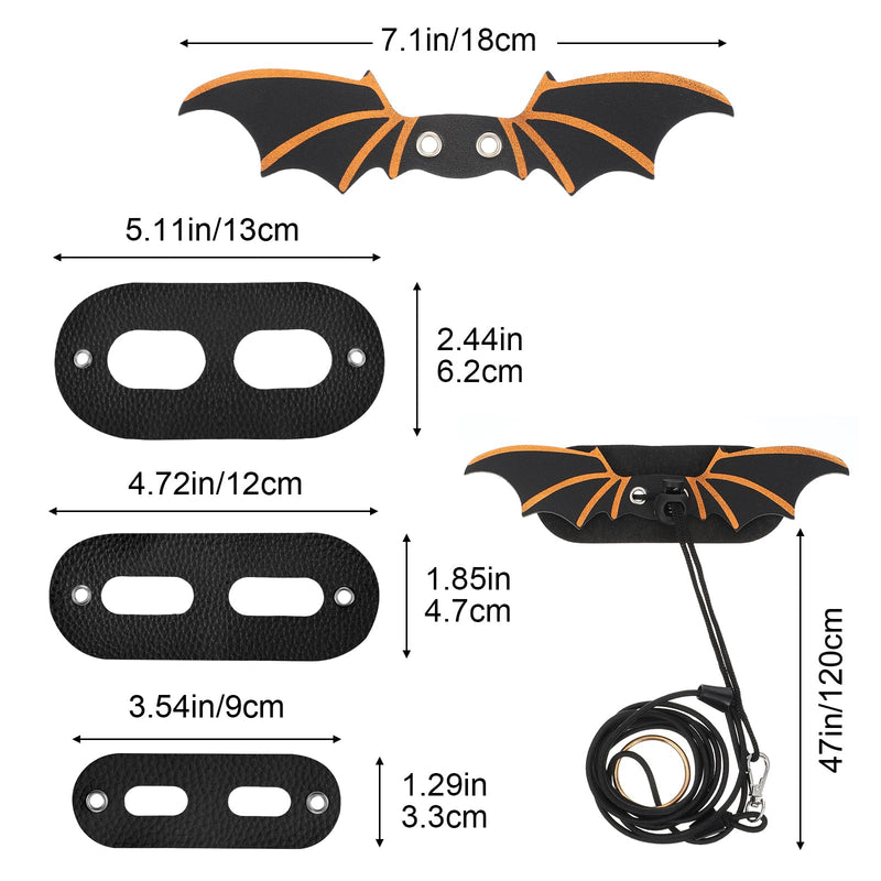 2 Set Bearded Dragon Leash and Harness Set,3 Sizes Detachable Adjustable Bearded Dragon Harness for Reptile Safety Walking Accessories(Black,Pink) - PawsPlanet Australia