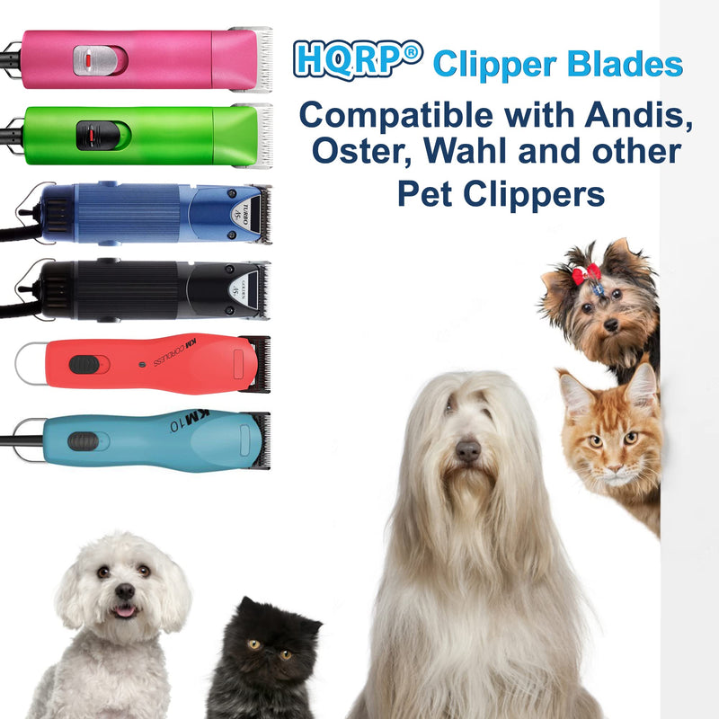 HQRP Animal Clipper Blade Compatible with Oster Size-10 CryogenX Professional 078919-046-005 78919-046 Pet Grooming 76918-126 Classic 76, Star-Teq, Power-Teq Clippers - PawsPlanet Australia