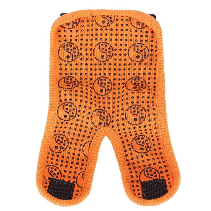 Zerodis Pack of 2 Pet Legs Brace Recovery Strap Bracket Elbow Protection Leg Warmers Knee Pads Surgery Wound Gaiters Protection Post-Operative Arthritis Leggings for Dogs Cats Pets (M - Orange)