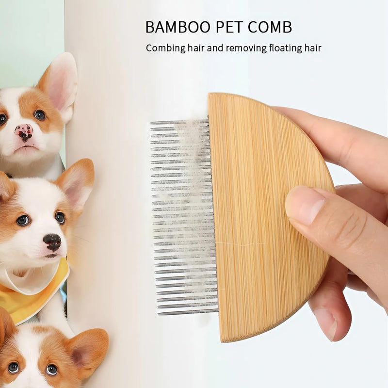 Detailer Comb For Removing Tear Stains Dog Tear Stain Remover For Small Dogs Dog Eye Comb Flea And Tick Prevention For Dogs Pet Hair Removal Tool Pet Facial Cleansing - PawsPlanet Australia