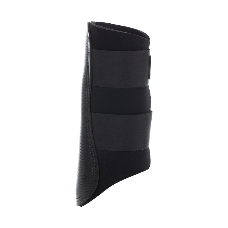 Equinavia Balder Brushing Boots for Horses – Full-Coverage Neoprene Leg Protection – Durable Strike Pad – Easy Care – Sizes S to XL - Black - M